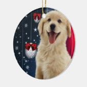 Golden Retriever Kerstboom Ornamenten (Links)