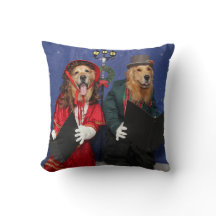 Golden Retriever KerstCarolers