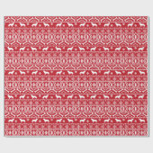 Golden Retriever kersthond Cadeaupapier (Vlak)