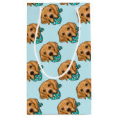 Golden Retriever Klein Cadeauzakje (Achterkant)