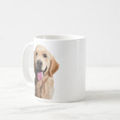 Golden Retriever Koffiemok (Voorkant links)