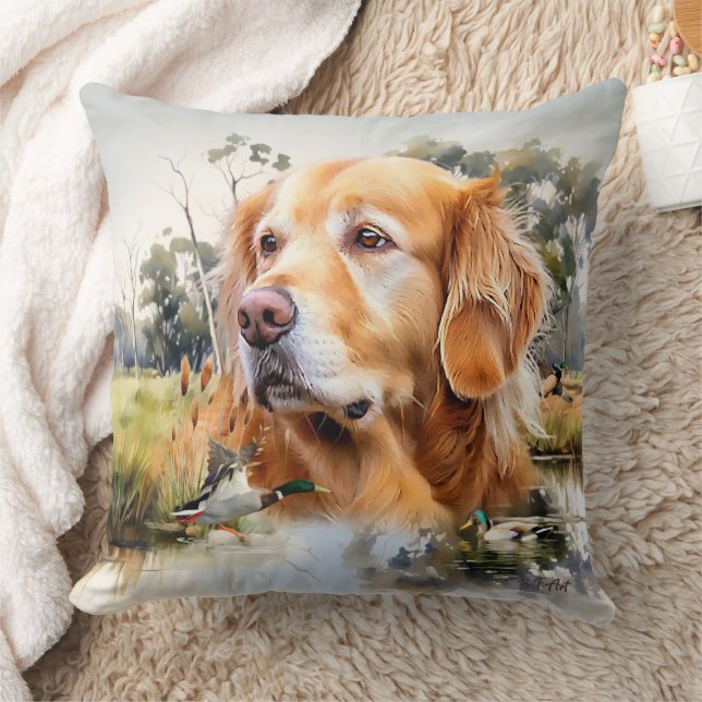 Golden Retriever Kussen (Deken)