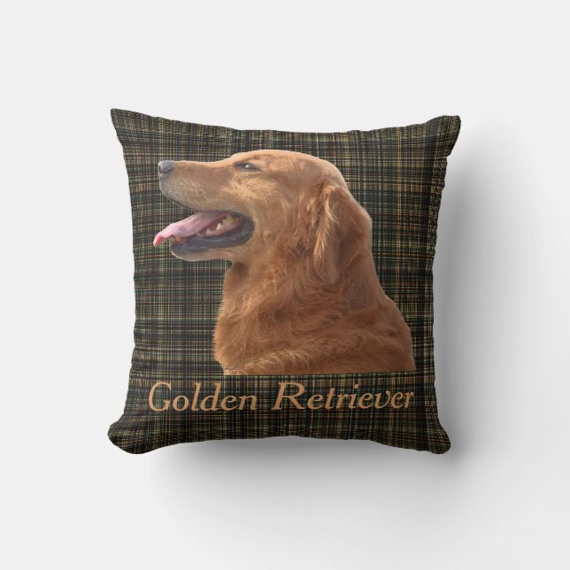 Golden Retriever  Kussen (Voorkant)