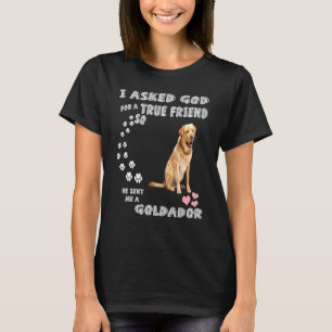 Golden Retriever Lab Dog mam Papa kostuum T-shirt