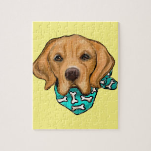 Golden Retriever Legpuzzel