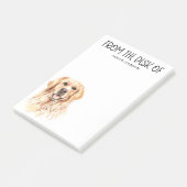 Golden Retriever liefhebber Post-it® Notes (Schuin)