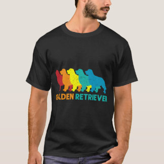 Golden Retriever-liefhebber voor hondenmoeder Gold T-shirt