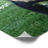 Golden Retriever Life is geweldig Poster (Hoek)