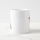 Golden Retriever Love Extra Grote Beker (Voorkant)