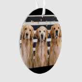 Golden Retriever Love Ornament (voorkant)