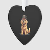 Golden Retriever Lover Dog Golden Retrievers Top H Ornament (voorkant)