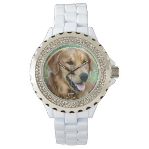 Golden Retriever Lovers Art Gifts Horloge