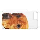 Golden Retriever Low Poly Art Case-Mate iPhone Case (Achterkant (Horizontaal))
