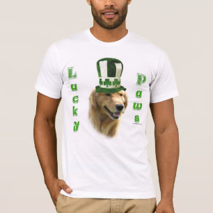 Golden Retriever Lucky Paws T-shirt
