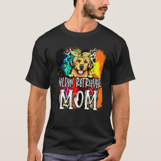 Golden Retriever Mam Dog T-shirt