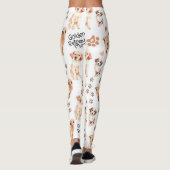 Golden Retriever Mam Pattern Leggings (Achterkant)