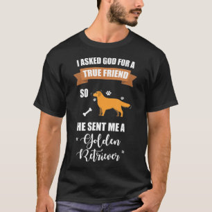 Golden Retriever - Mannen Amp Women Hondenliefhebb T-shirt