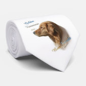 Golden Retriever meilleure Cravate d'ami (Roulé)