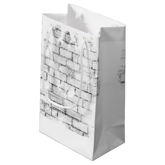 Golden Retriever met grappige maskerverjaardag Klein Cadeauzakje (Achterkant Gekanteld)