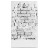 Golden Retriever met honkbal en handschoen Klein Cadeauzakje (Achterkant)