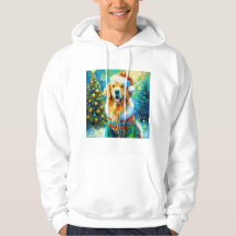 Golden Retriever met kerstthema