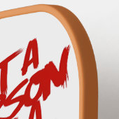 Golden Retriever met zonnebril en Drink Pickleball Paddle (Links Detail)