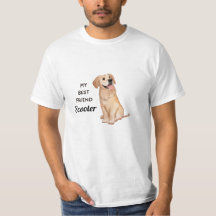 Golden Retriever Mijn beste vriend - aangepaste na