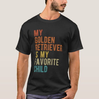 Golden Retriever Moeder Pap Hondenliefhebber Grapp T-shirt