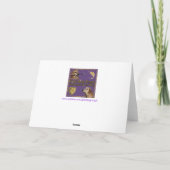 Golden Retriever Moederdag Tea Party Kaart (Achterkant)