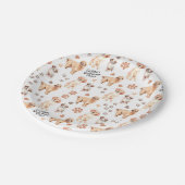 Golden Retriever Mom Pattern Papieren Bordje (Gekanteld)