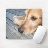 Golden Retriever Mousepad Muismat (Met muis)