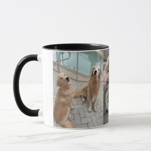 Golden Retriever Mug (Gauche)