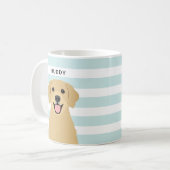 Golden Retriever Mugs (Devant gauche)