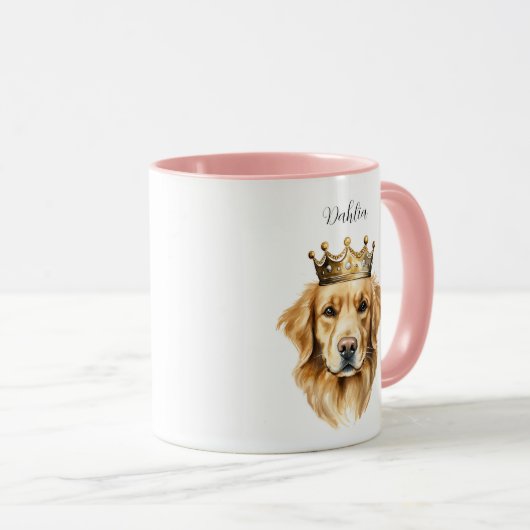Golden Retriever Mugs (Devant droit)
