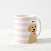 Golden Retriever Mugs (Devant droit)