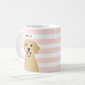 Golden Retriever Mugs (Devant gauche)