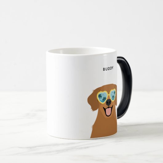 Golden Retriever Mugs (Devant droit)