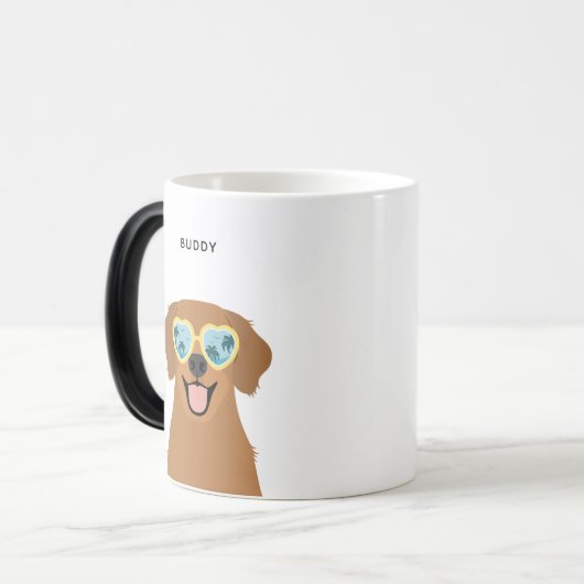 Golden Retriever Mugs (Devant gauche)