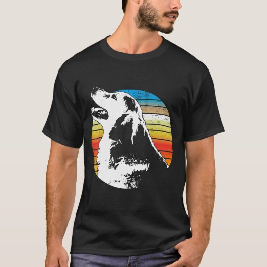 - Golden Retriever new T-shirt (Voorkant)