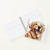 Golden Retriever Notitieboek (Binnen)