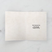 Golden Retriever Obtenir la carte d'anniversaire p (Intérieur)