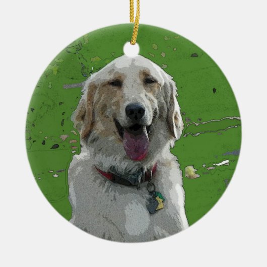 Golden Retriever Ornament (Voorkant)