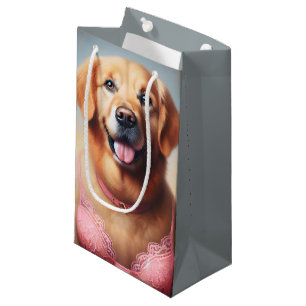 Golden Retriever-overlevende van borstkanker Klein Cadeauzakje