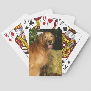 Golden Retriever Panting Speelkaarten