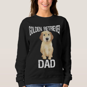 Golden Retriever Pap Funny Father Day Cute Family Trui