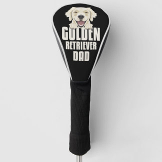 Golden Retriever papa, Dog Dad Golfheadcover