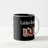 Golden Retriever Papa Mug (Devant droit)