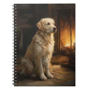 Golden Retriever par le Carnet de la cheminée