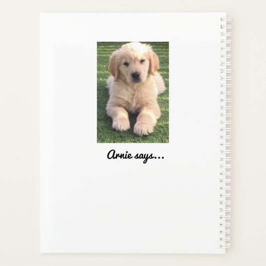 Golden Retriever Planner (Dos)