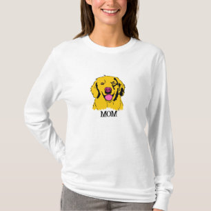 Golden Retriever Pop Art T-shirt